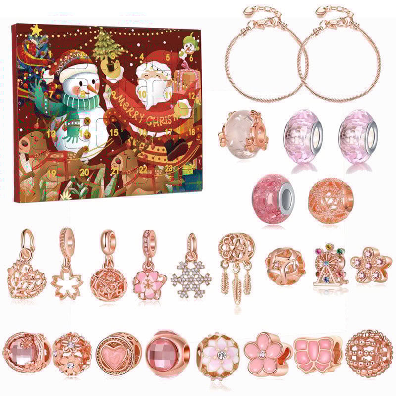 🎄 DIY 24 Days Christmas Countdown Calendar Bracelets Set 🎅🏻
