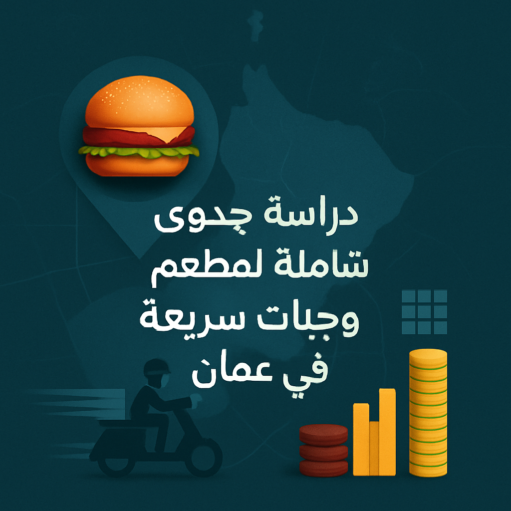 دراسة جدوى تفصيلية لمطعم وجبات سريعة في عمّان (الأردن)