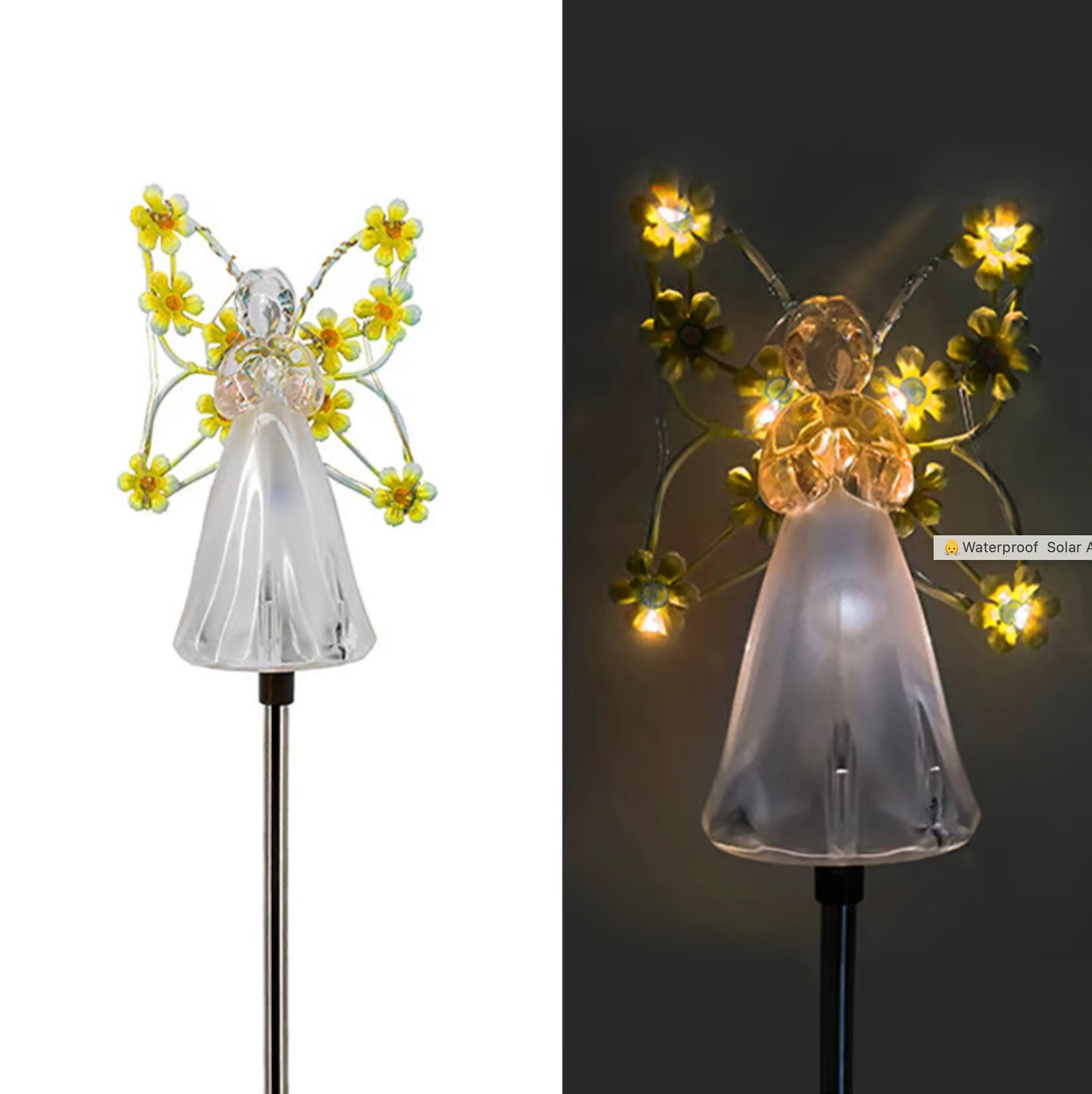 Heavenly Glow Solar Angels β Weatherproof & Worry-Free!