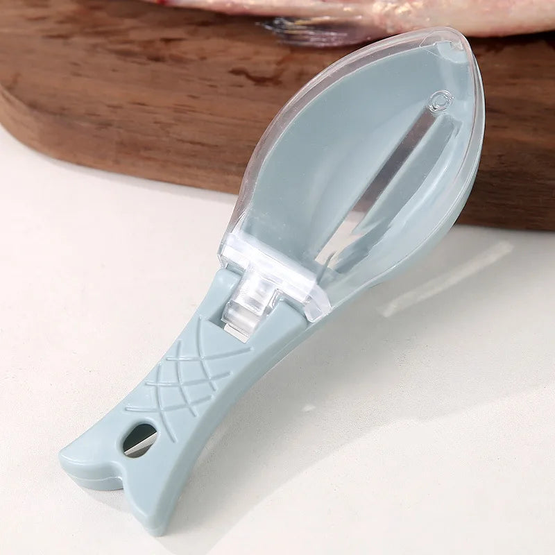 Savvy Nest™ Fish Skin Brush | Scraping Fish | Easy Cleaning and Peeling