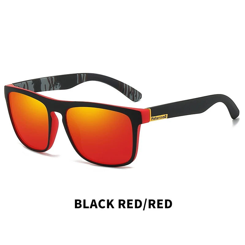 RetroLux™ Polarized Square Sunglasses – UV400 Designer Eyewear for Men & Women | Driving & Fishing