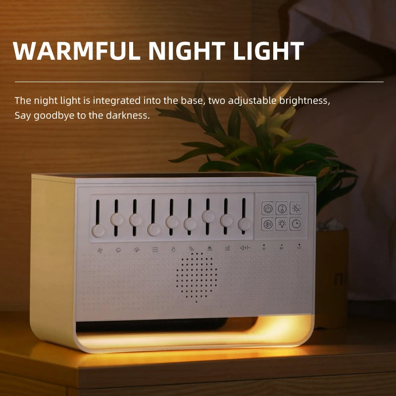 BetterLife™ 5-in-1 Flame Diffuser, Humidifier, White Noise & Bluetooth Speaker