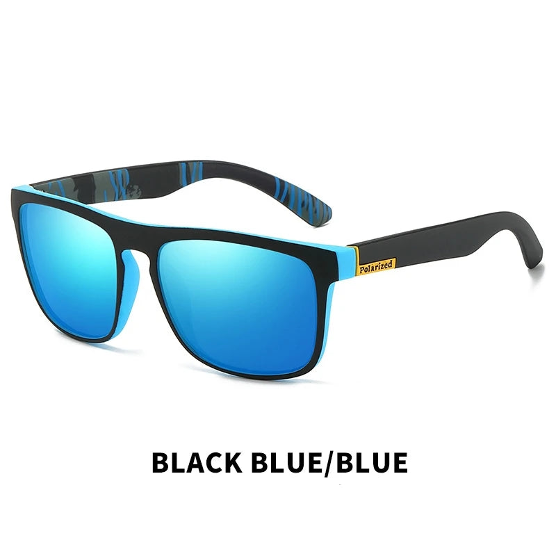 RetroLux™ Polarized Square Sunglasses – UV400 Designer Eyewear for Men & Women | Driving & Fishing
