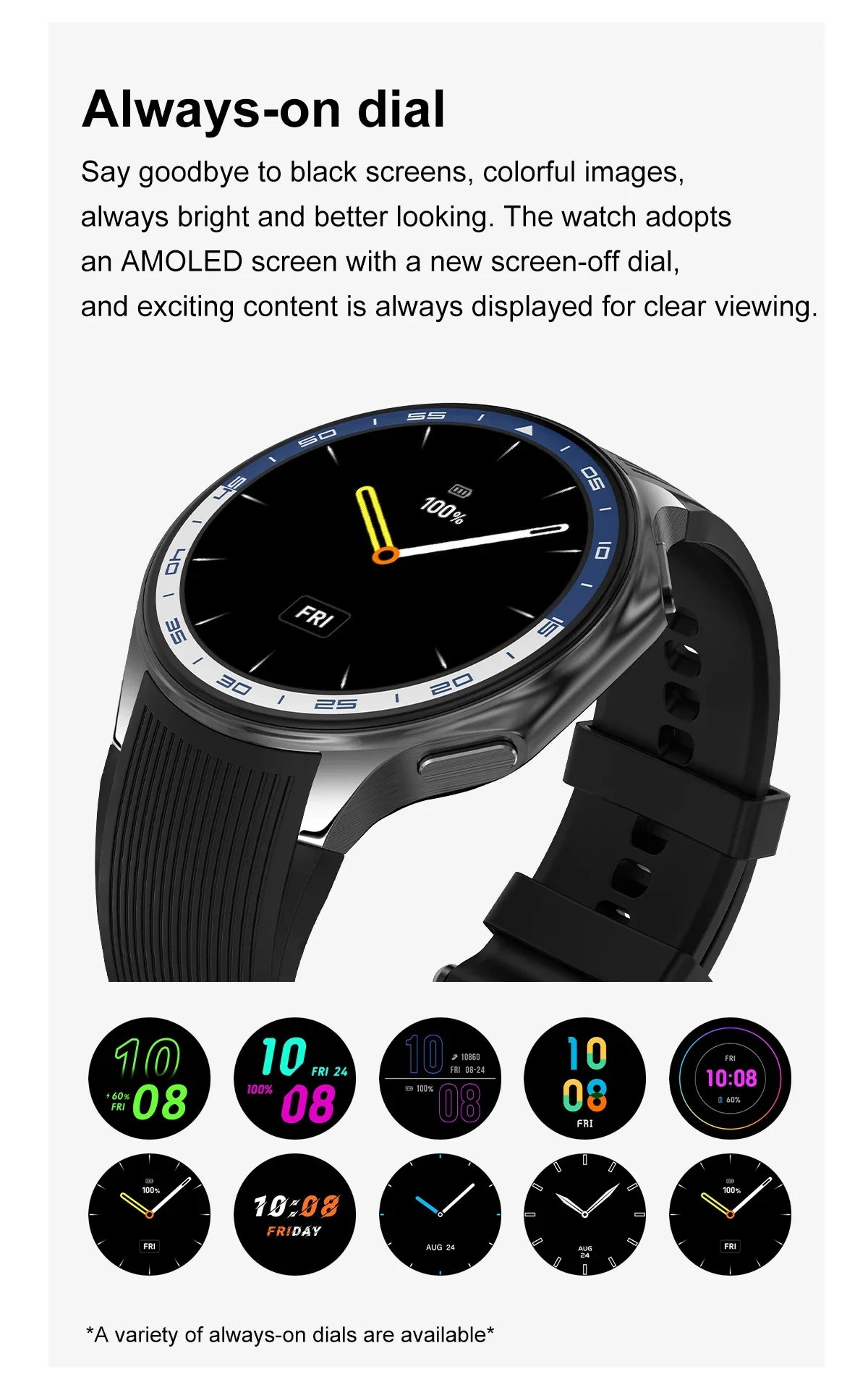 2025 New OPPO Watch X Smartwatch | 4G, Music & Video, Bluetooth Calls, IP68 Waterproof, AMOLED Display, TWS Earphones Compatible