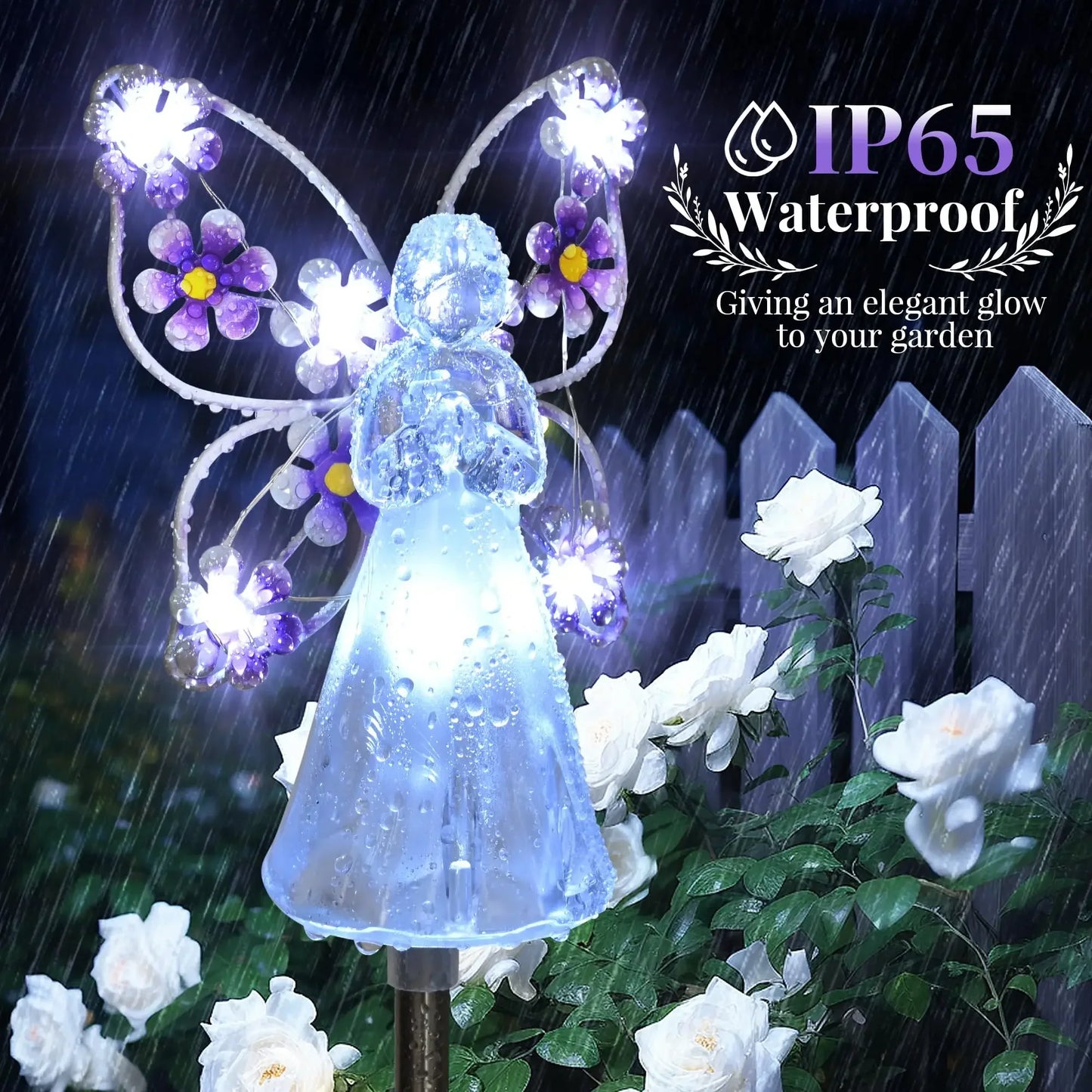 Heavenly Glow Solar Angels β Weatherproof & Worry-Free!