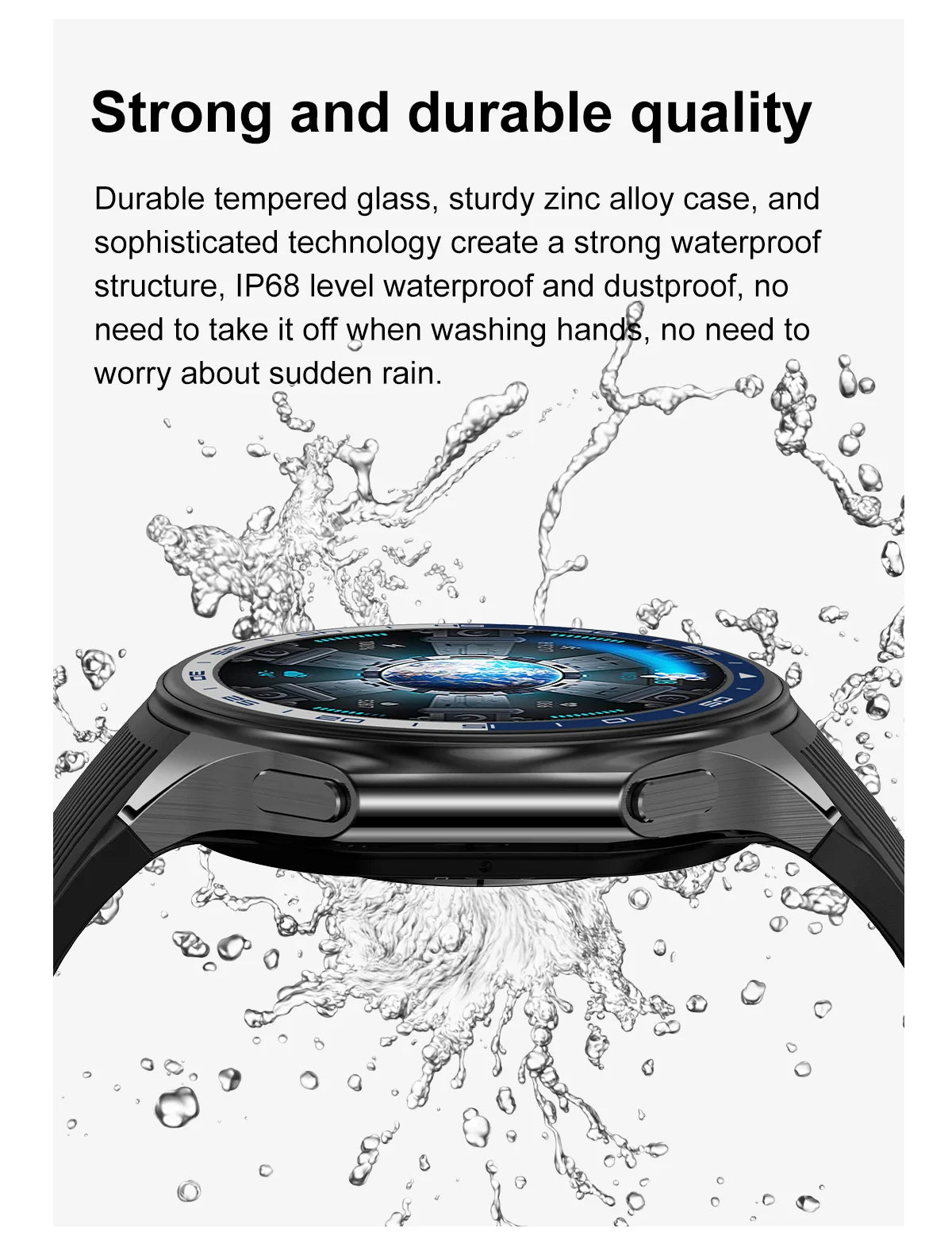 2025 New OPPO Watch X Smartwatch | 4G, Music & Video, Bluetooth Calls, IP68 Waterproof, AMOLED Display, TWS Earphones Compatible