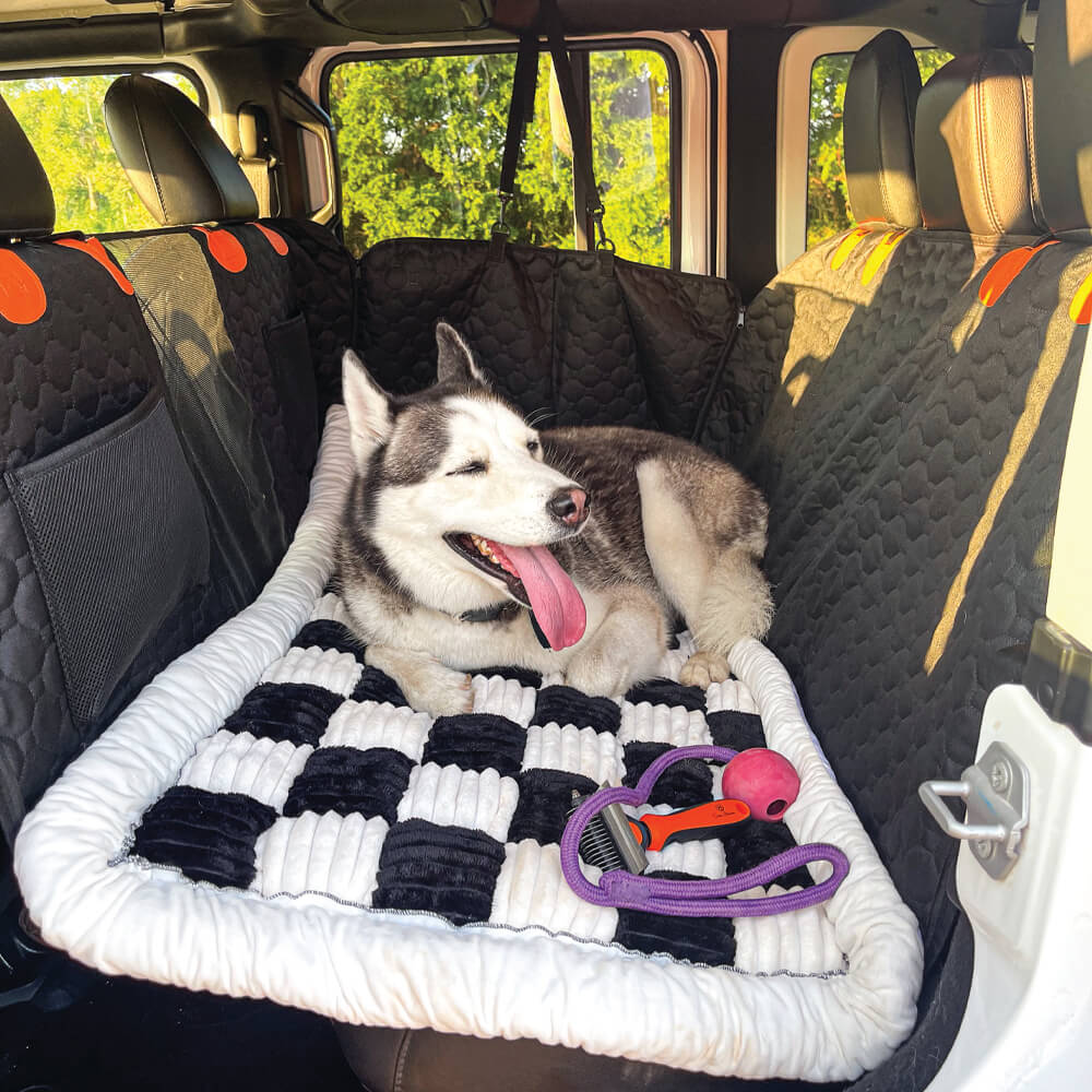 Luxe Dog Bed - For The BetterLife™ Hard Bottom Dog Car Seat Protector