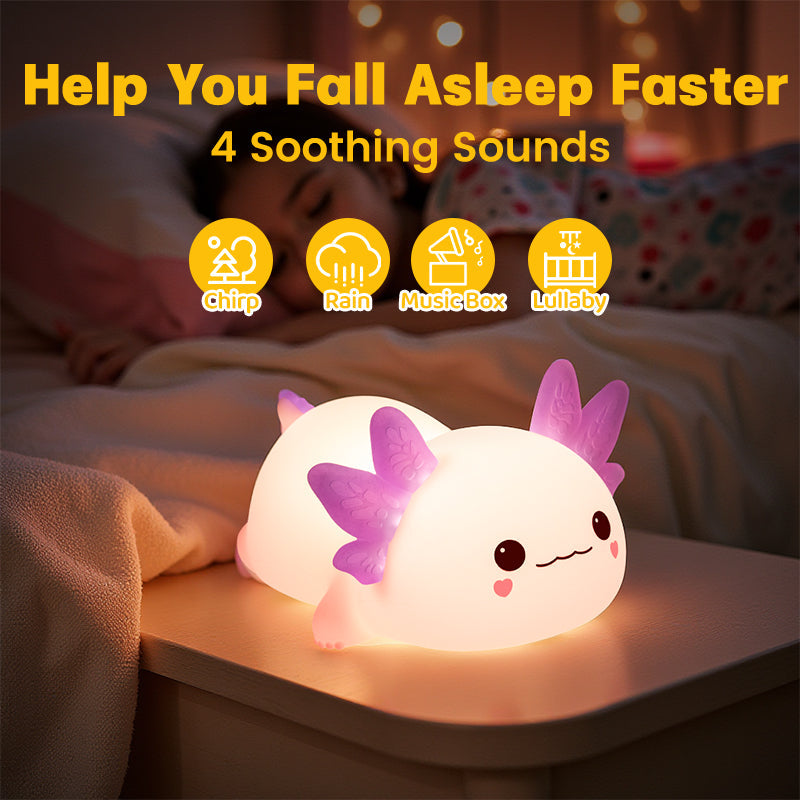 BetterLife™️ MeWaii® Axolotl Cute Squishy Night Light - Perfect Gift 🎁