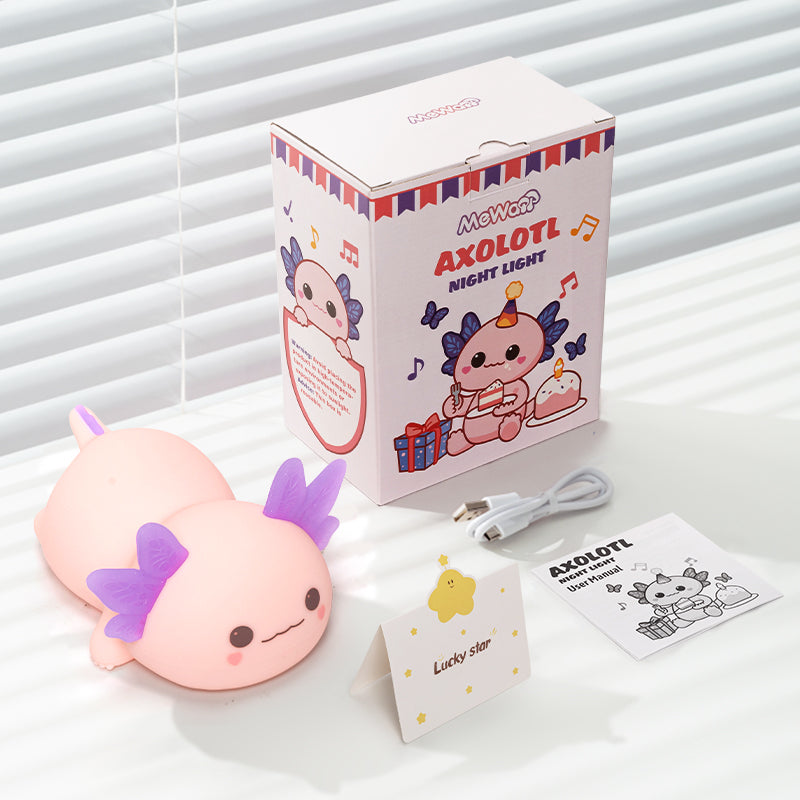 BetterLife™️ MeWaii® Axolotl Cute Squishy Night Light - Perfect Gift 🎁