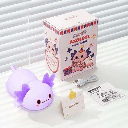 BetterLife™️ MeWaii® Axolotl Cute Squishy Night Light - Perfect Gift 🎁