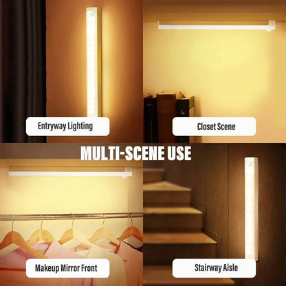 💡Punch-free Smart Sensor Magnetic Rechargeable LED Lights