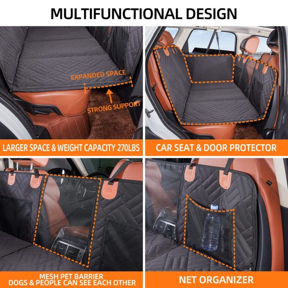 BetterLife™ Hard Bottom Dog Car Seat Protector