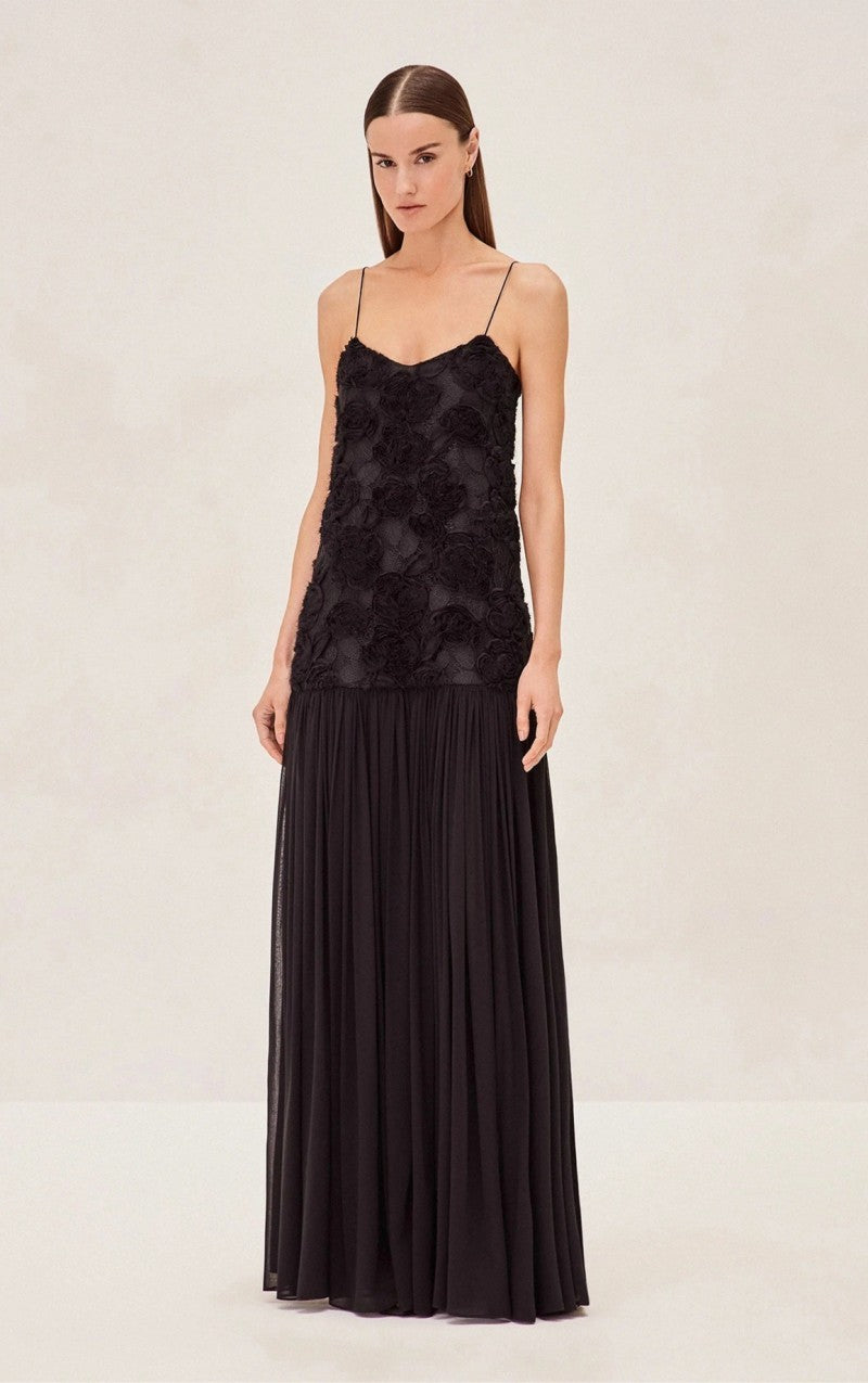 Flower Chiffon Dress