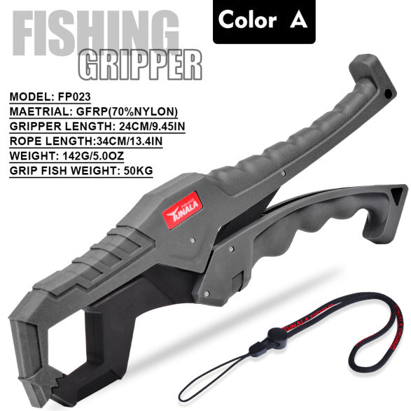 Fishing Lip Gripper with Lanyard