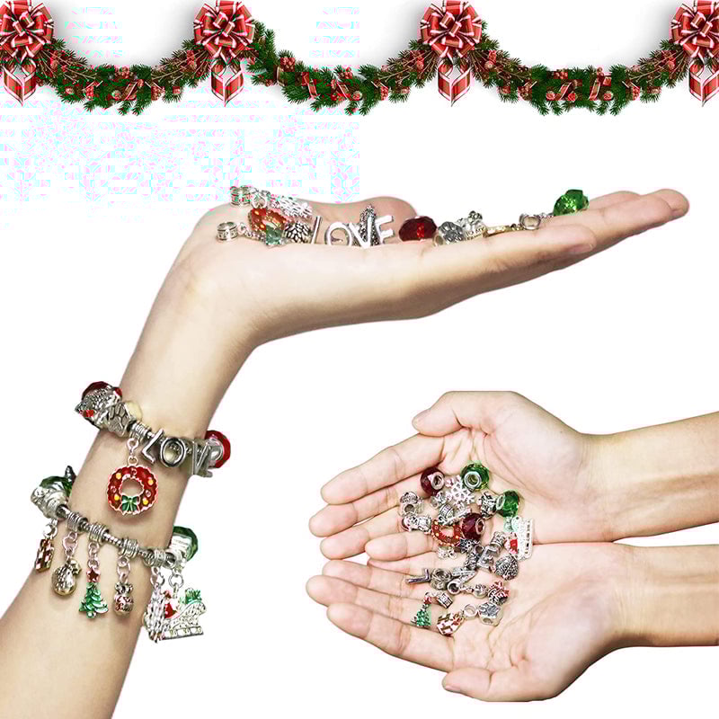 🎄 DIY 24 Days Christmas Countdown Calendar Bracelets Set 🎅🏻