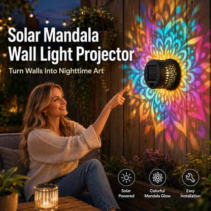 MandalaGlow™ – The Wall Light That Turns Empty Walls Into Art