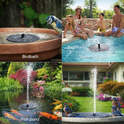 ⛲ SplashGlow™ Fountain 👉 Instant Solar Fountain – Create a Relaxing Oasis Anywhere 🌊 ✨