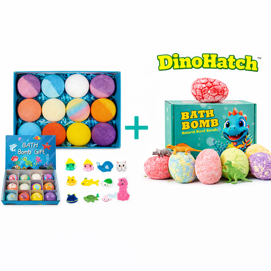 SurpriseHatch™ Bath Bombs – 6/12/18  Pack with Surprise for Kids