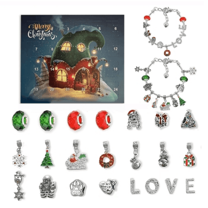 🎄 DIY 24 Days Christmas Countdown Calendar Bracelets Set 🎅🏻