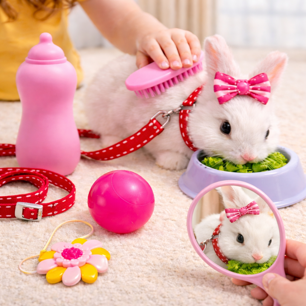 🎀✨ Charming 9-Piece Accessory Set 🐰