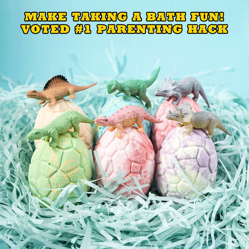 DinoHatch™ Surprise Egg Bath Bombs
