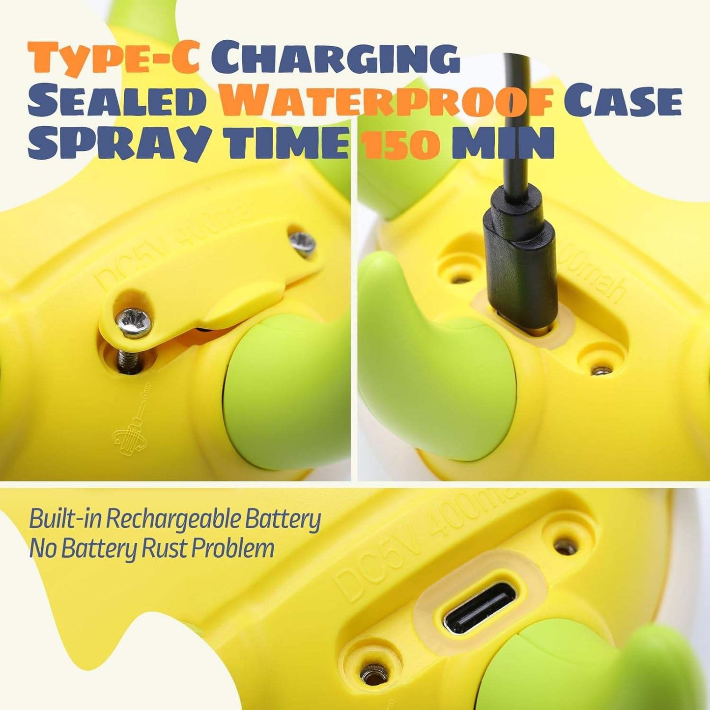 AquaSpin™ Swimming Turtle Bath Toy – Rechargeable Rotating Spray Baby Bath Toy, Cute Sensory Water Toy for Toddlers & Kids