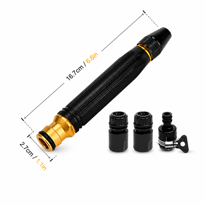 Heavy Duty Adjustable Twist Hose Nozzle Jet Sweeper Nozzle