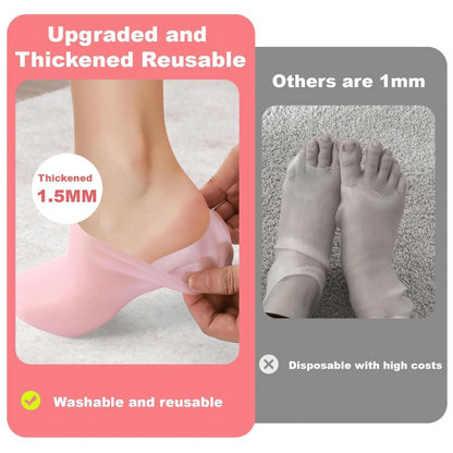 ⚡70K+ SOLD! Almost Gone-💥 Reusable Silicone Foot Care Socks👣