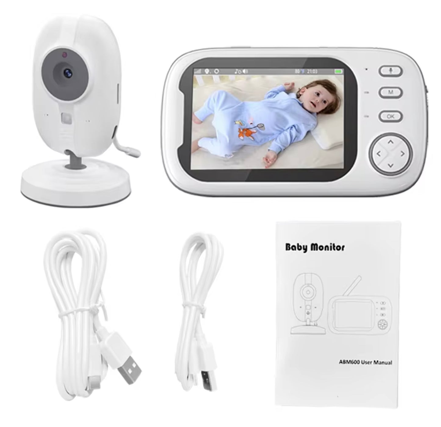 Cdycam New 3.5 inch Wireless Video Baby Monitor