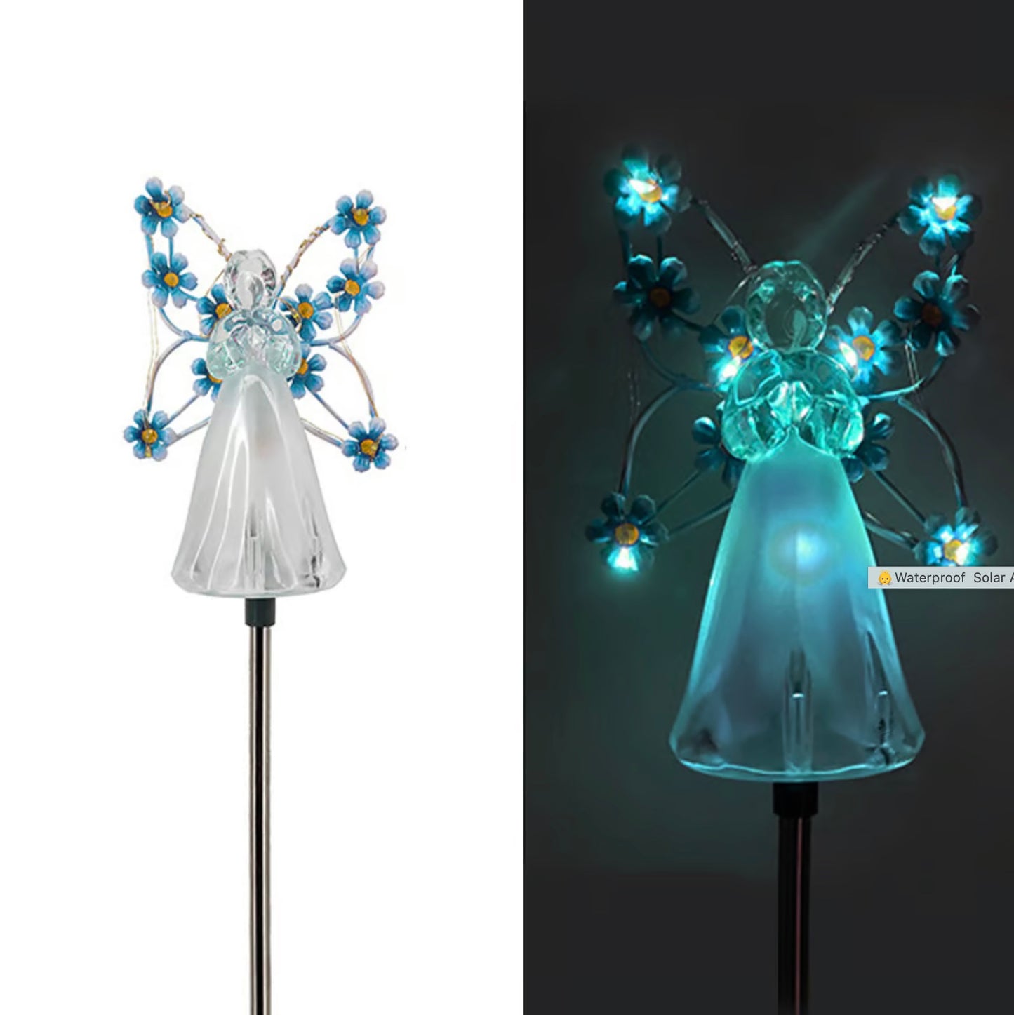 Heavenly Glow Solar Angels – Weatherproof & Worry-Free!