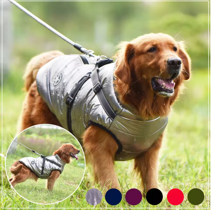 Waterproof Warm Dog Coat for Small and Large Dogs