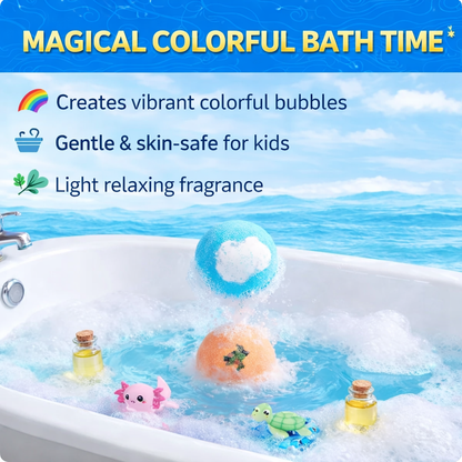 SurpriseHatch™ Surprise Bath Bombs WITH TOYS for KIDS