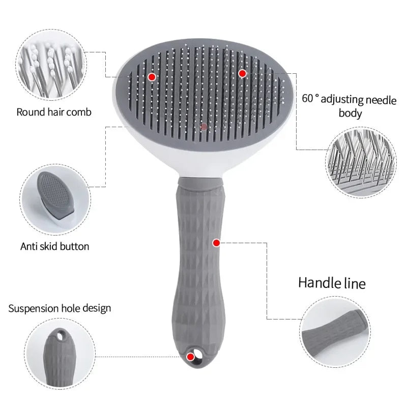 Stainless Steel Hair Brush for Pets