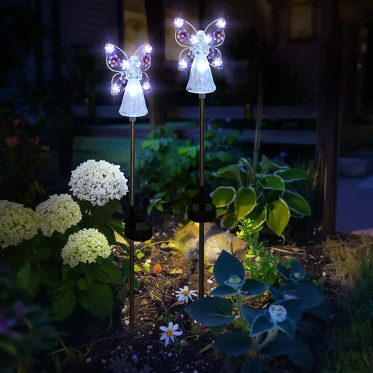 Heavenly Glow Solar Angels – Weatherproof & Worry-Free!