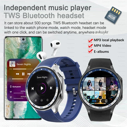 2025 New OPPO Watch X Smartwatch | 4G, Music &amp; Video, Bluetooth Calls, IP68 Waterproof, AMOLED Display, TWS Earphones Compatible