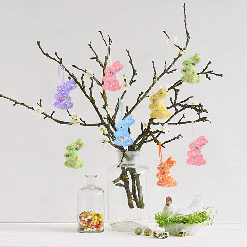 Colorful Easter Set (Eggs - Rabbits)