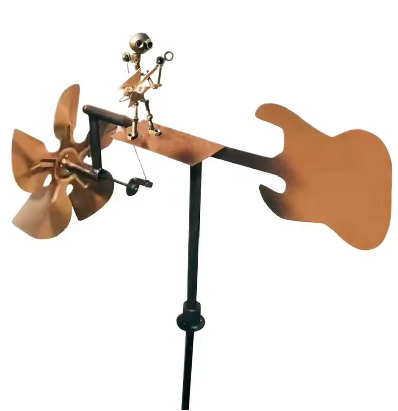 BetterLife™ WindBeat Rockmill | Handmade Metal Music Wind Spinner