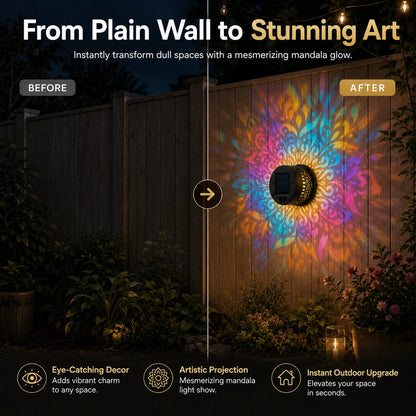 MandalaGlow™ – The Wall Light That Turns Empty Walls Into Art