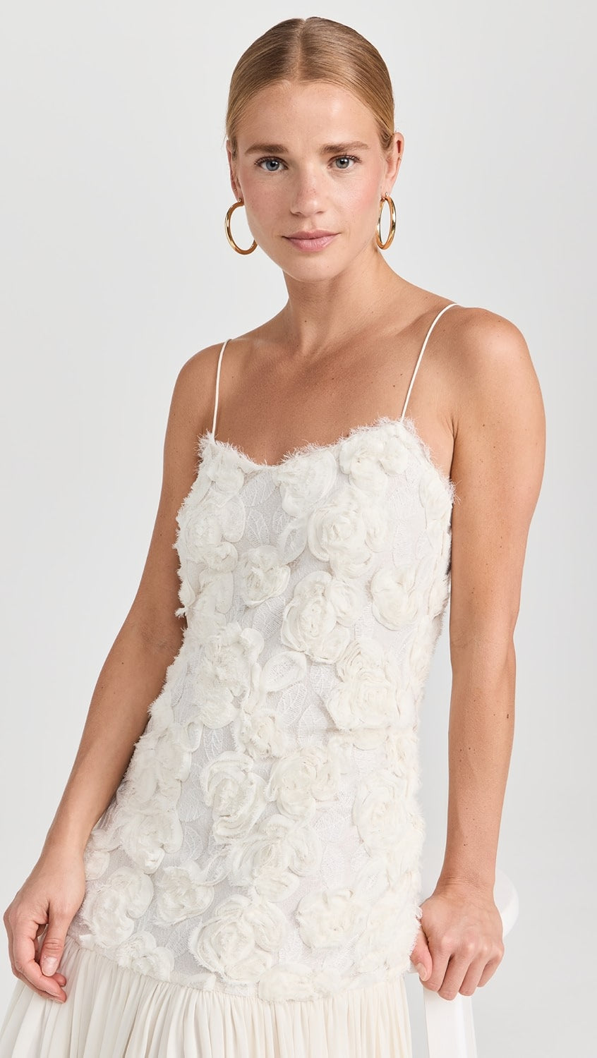 Flower Chiffon Dress