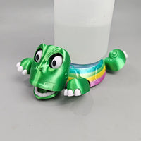 Green with Rainbow Shell