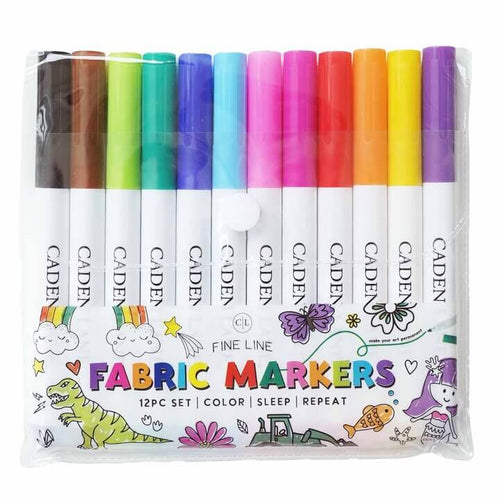 🎨 12 Fabric Markers - The Perfect Match for Your ColorDream Pajamas!
