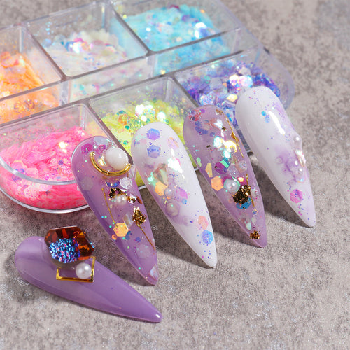 Luminous Nail Powder