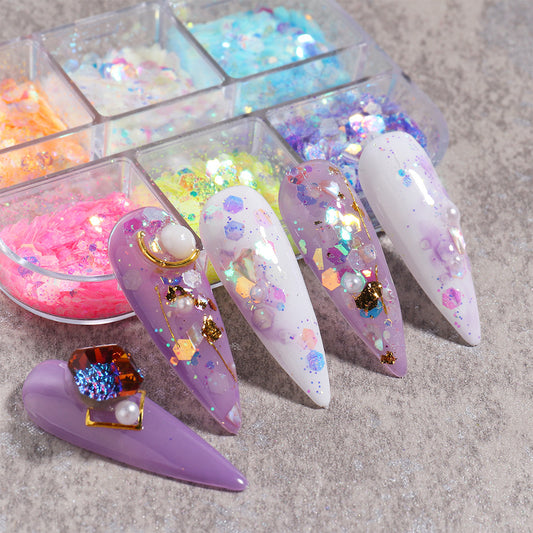 Luminous Nail Powder