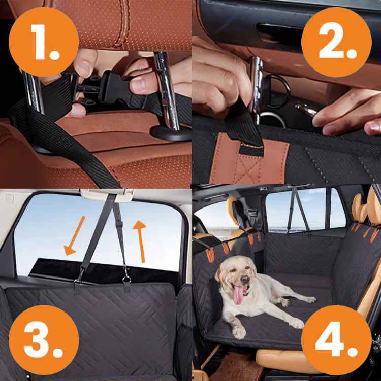 BetterLife™ Hard Bottom Dog Car Seat Protector