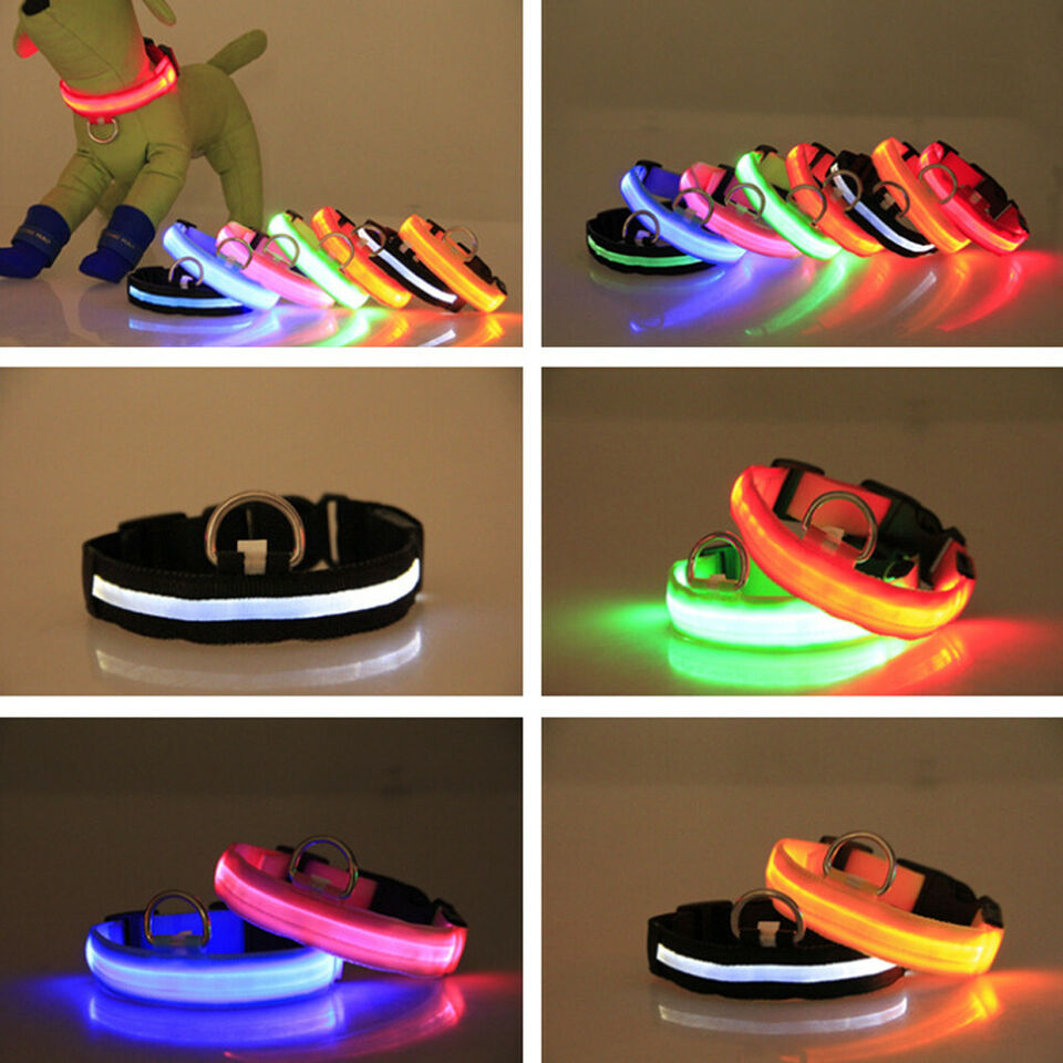 LED Pet Collar - Keep Your Pup Safe Day and Night!