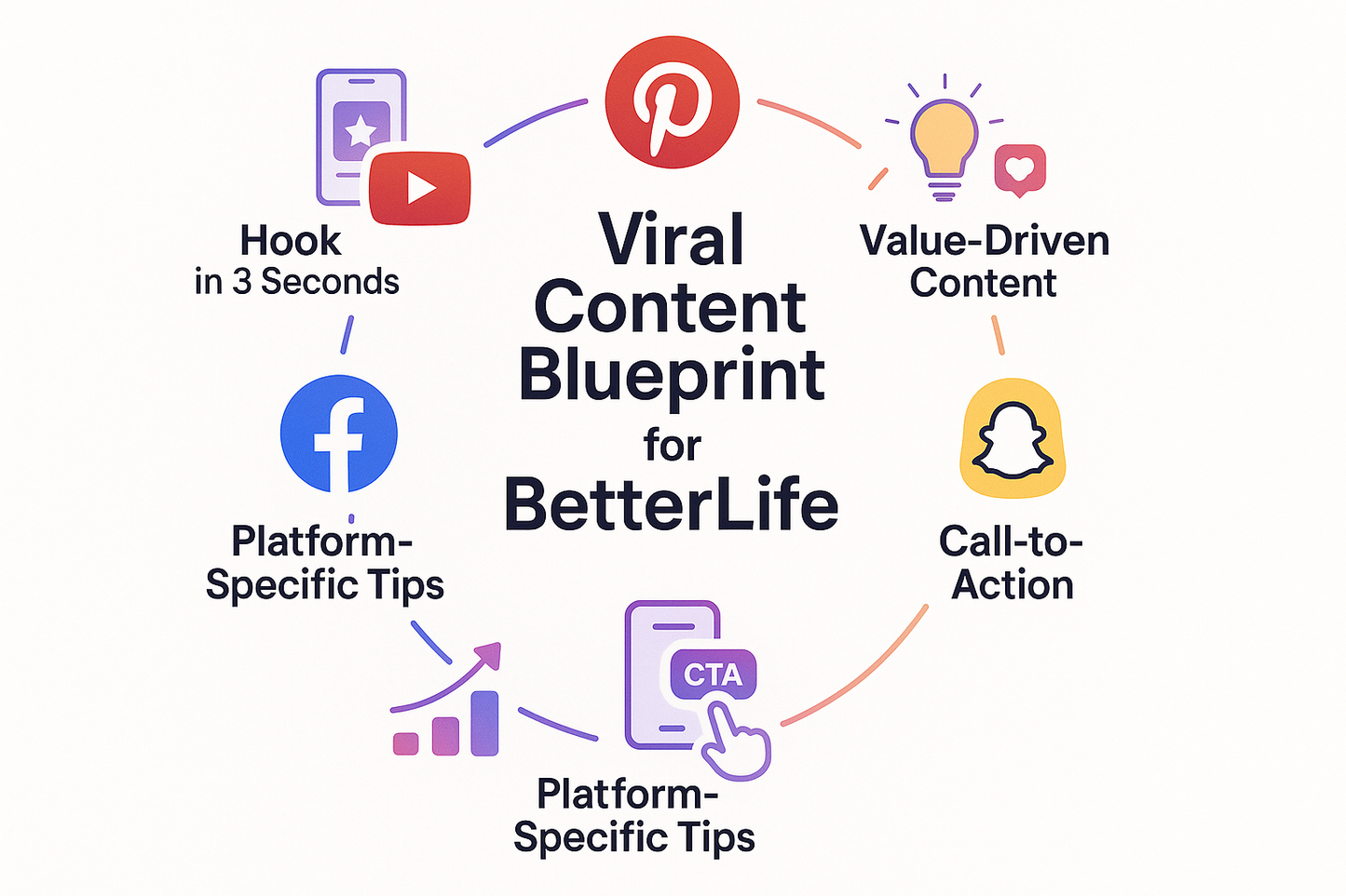 Scripts and Viral Ideas of a new business for Organic Reach on Social media and different platforms like Youtube, Pintrest, TikTok, Snapchat, Facebook and Instagram.. etc