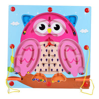 Owl Shape Maze