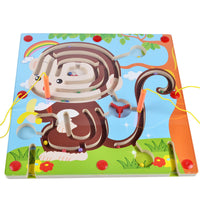 Monkey Shape Maze